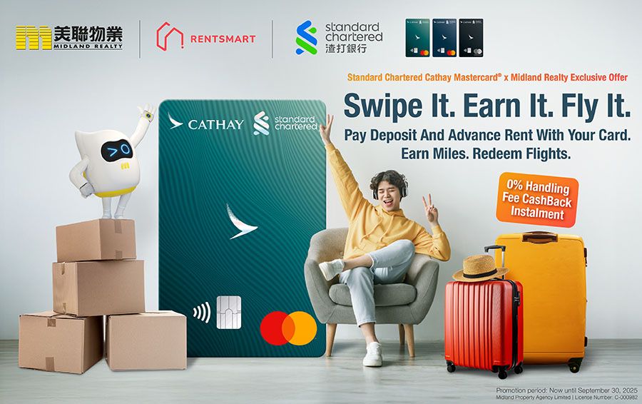 Standard Chartered Cathay Mastercard® x Midland Realty Exclusive Offer