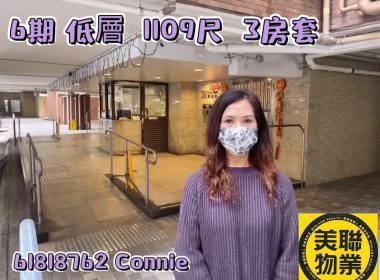 【代理Connie推介】美孚新邨六期蘭秀街038號低層B室