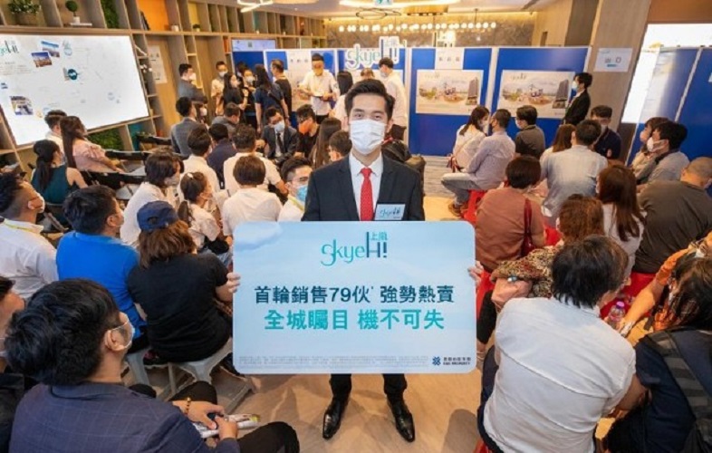 屯门上岚开售2小时　沽出逾40个单位