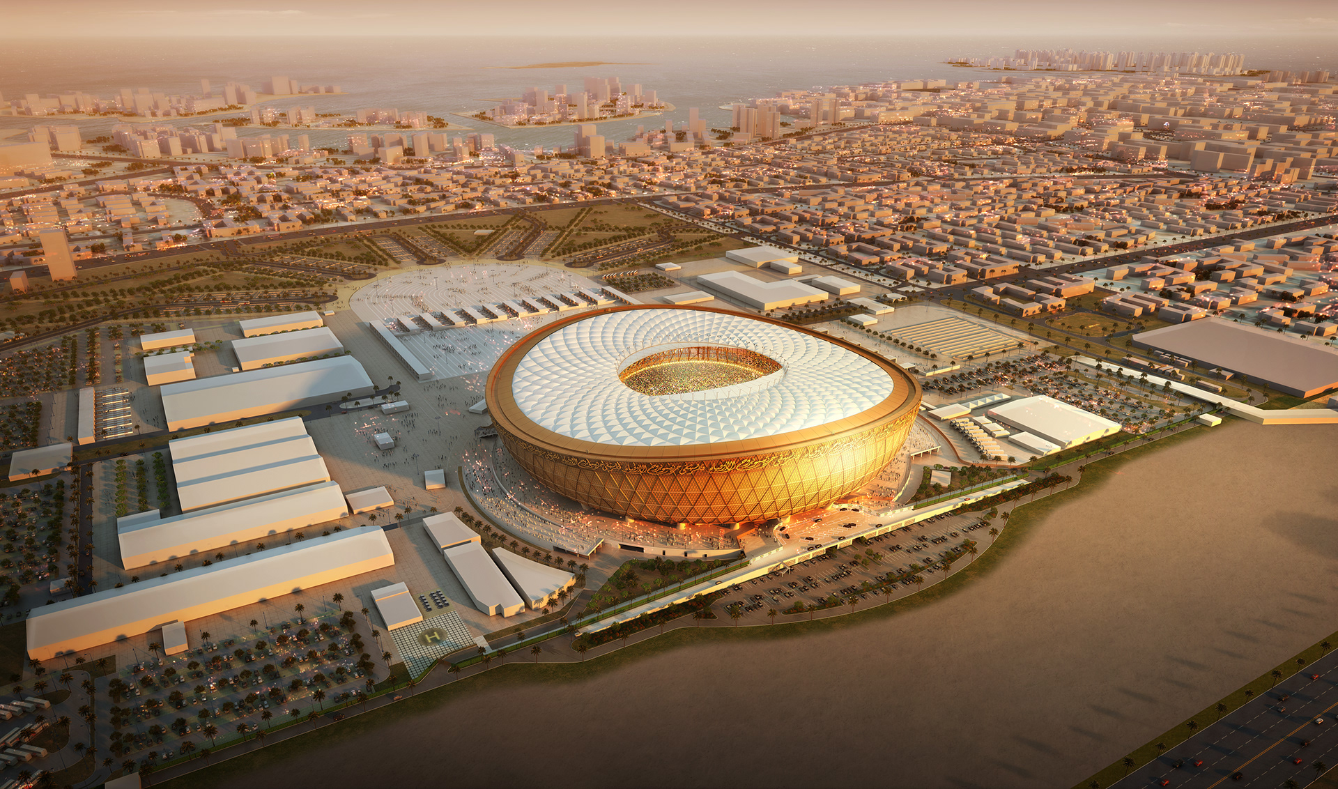 啟德體育園大過2022卡塔爾世界盃大部分足球場？