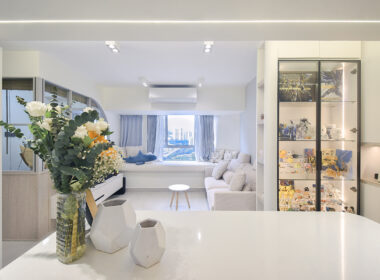 【Toby裝修】沙田400餘呎私樓 改造藍白色小清新風