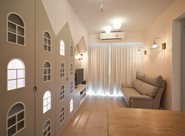 【Toby裝修】爸媽為女兒打造迪士尼童話天地 客廳變美國小鎮大街