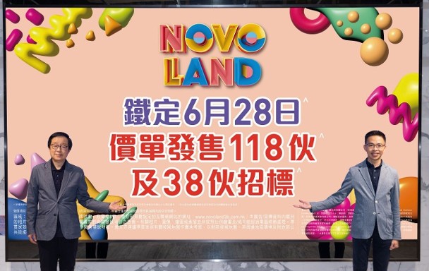 NOVO LAND第3B期周五开卖156伙