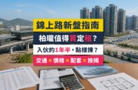 柏瓏（Grand Mayfair）屋苑指南封面，錦上路站旁新盤、信和等發展，分析成交呎價、租金回報、校網及優缺點