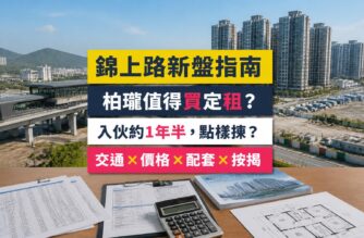 柏瓏（Grand Mayfair）屋苑指南封面，錦上路站旁新盤、信和等發展，分析成交呎價、租金回報、校網及優缺點